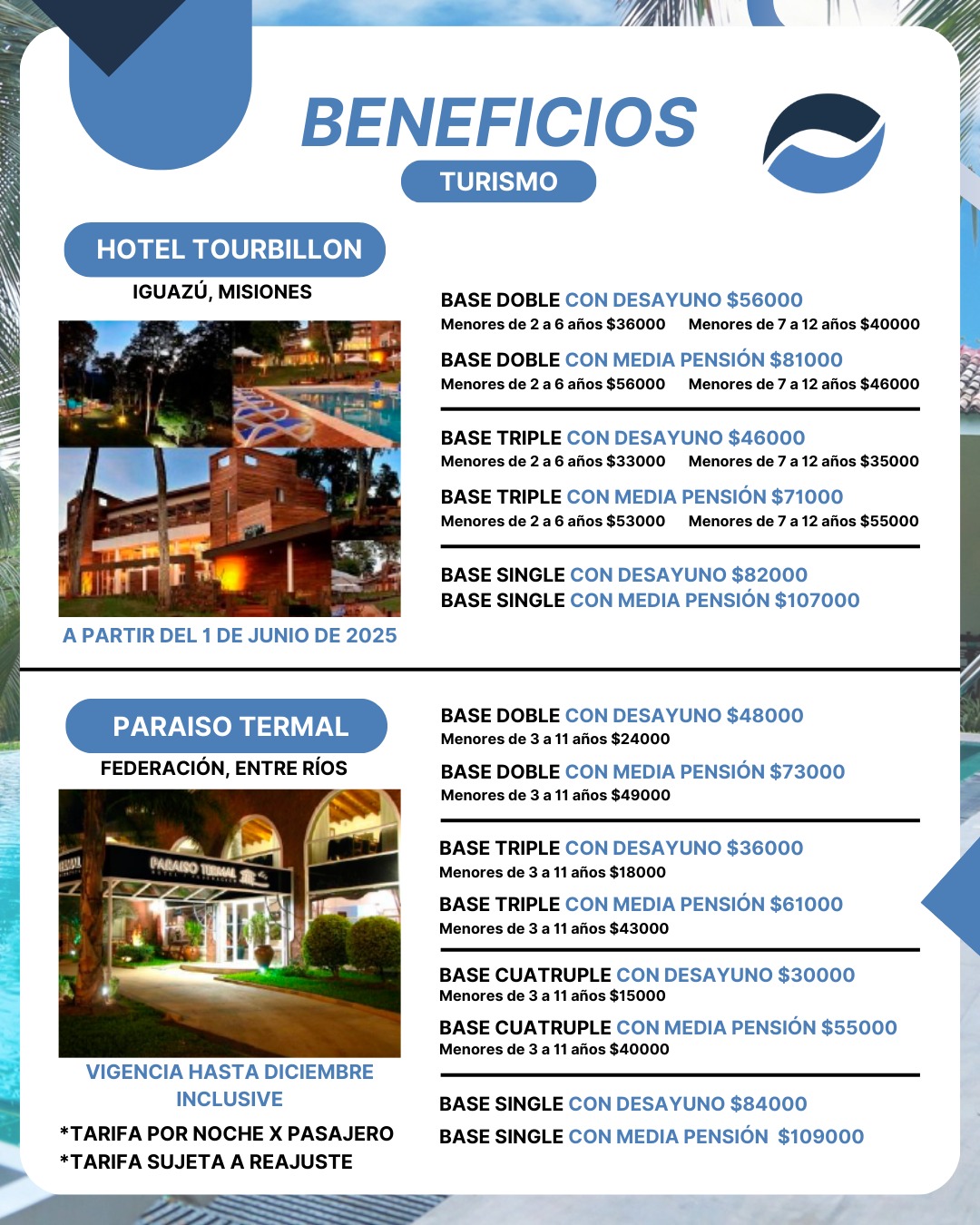 Hotel Tourbillon y Paraíso Termal