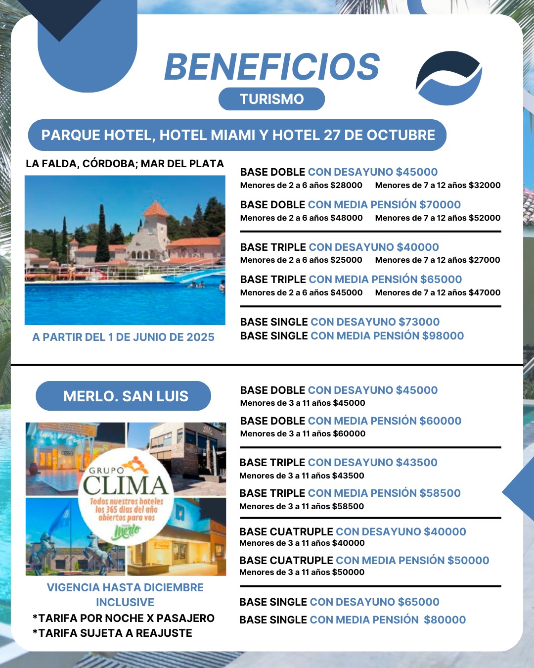 Parque Hotel y Merlo