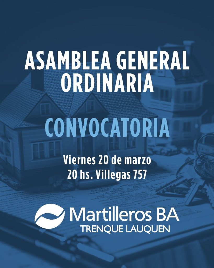 Convocatoria a Asamblea General Ordinaria